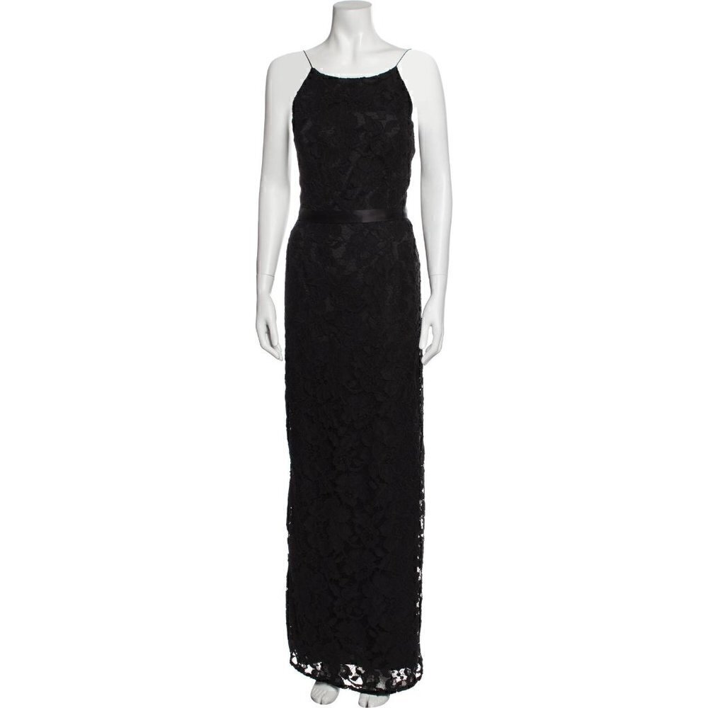 Aidan Mattox lace gown